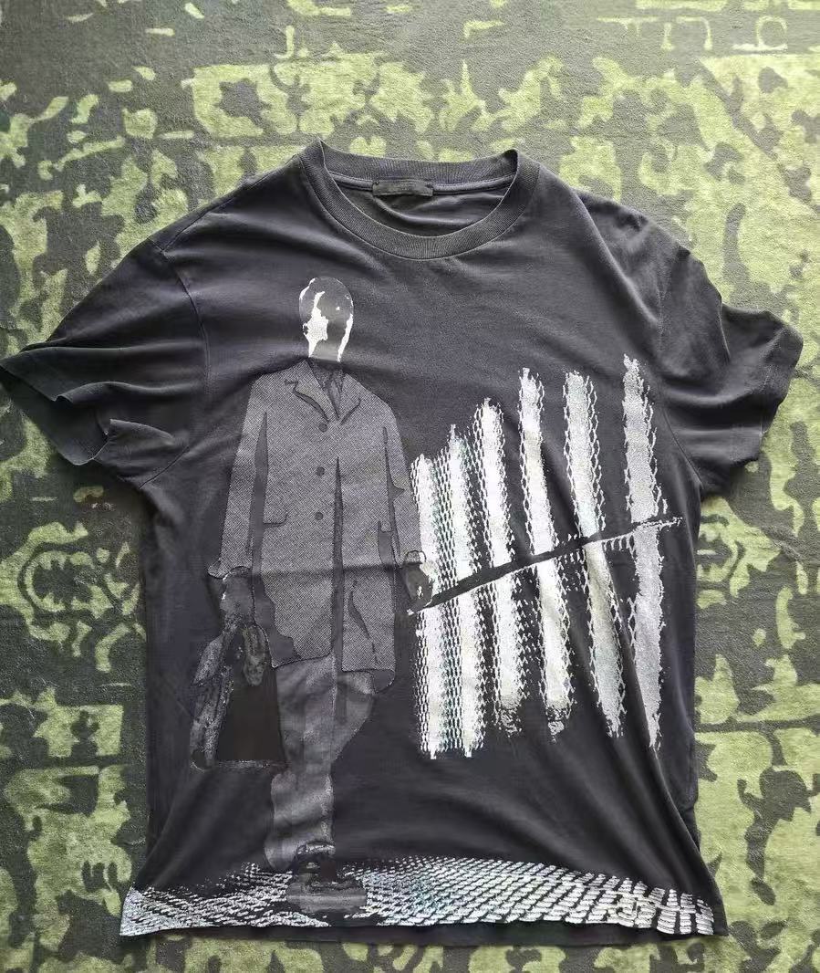 Prada 10SS Print Crew Neck Tee