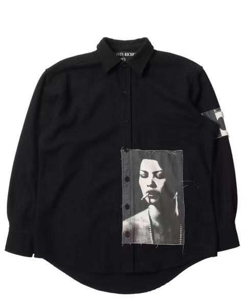 Enfants Riches Déprimés 17ss Prostitute Patchwork Wool Shirt