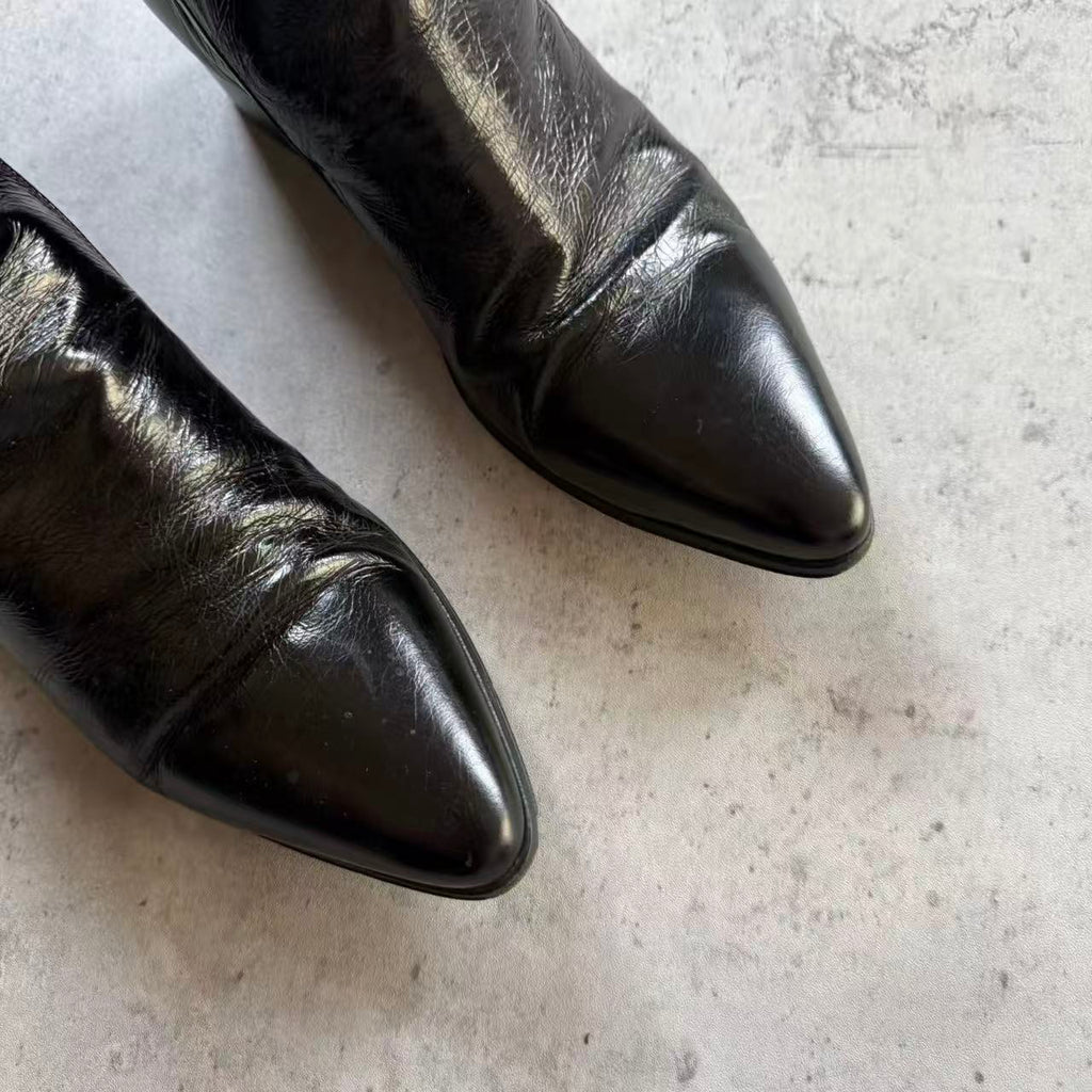 Saint Laurent 15FW D-ring Strap French Boots