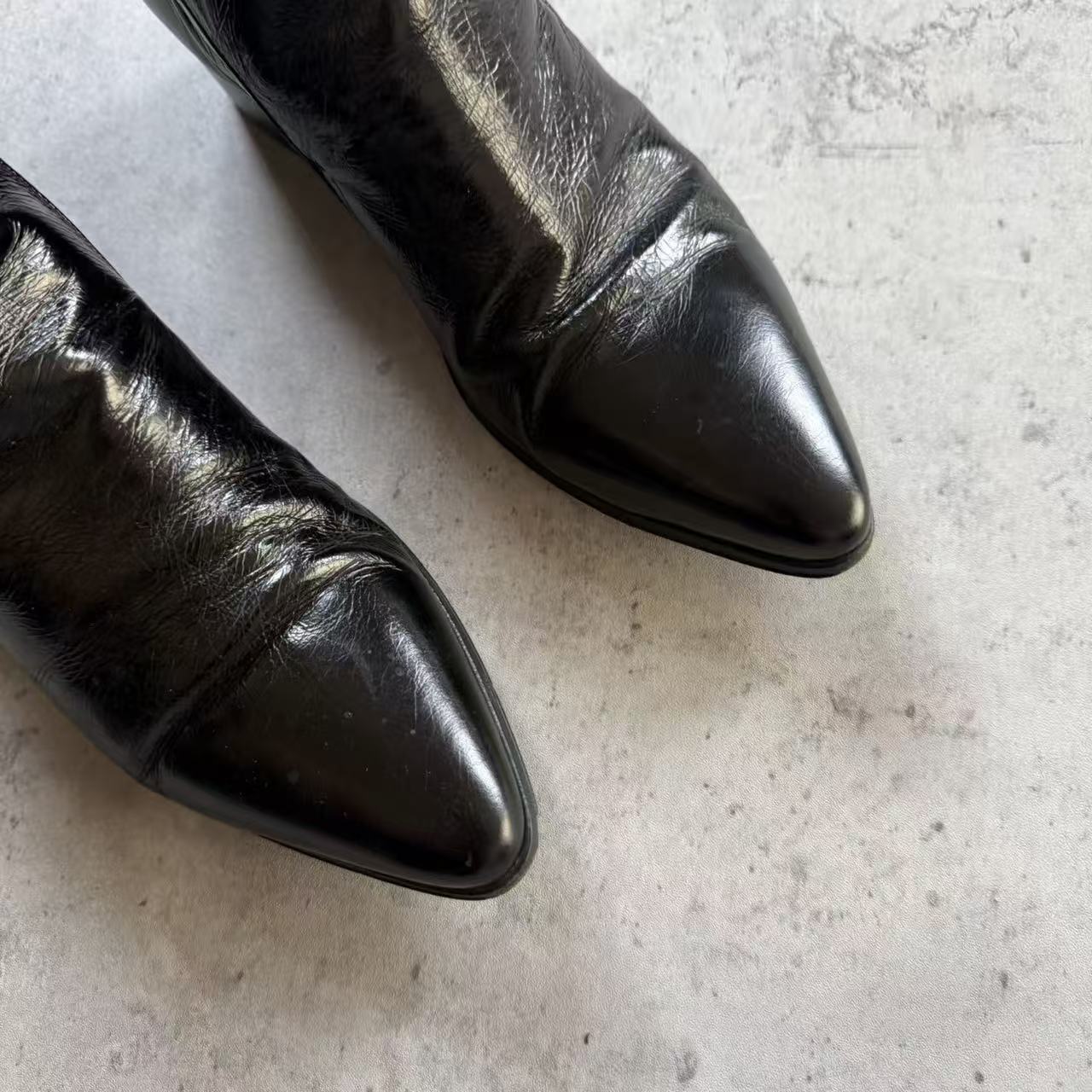 Saint Laurent 15FW D-ring Strap French Boots