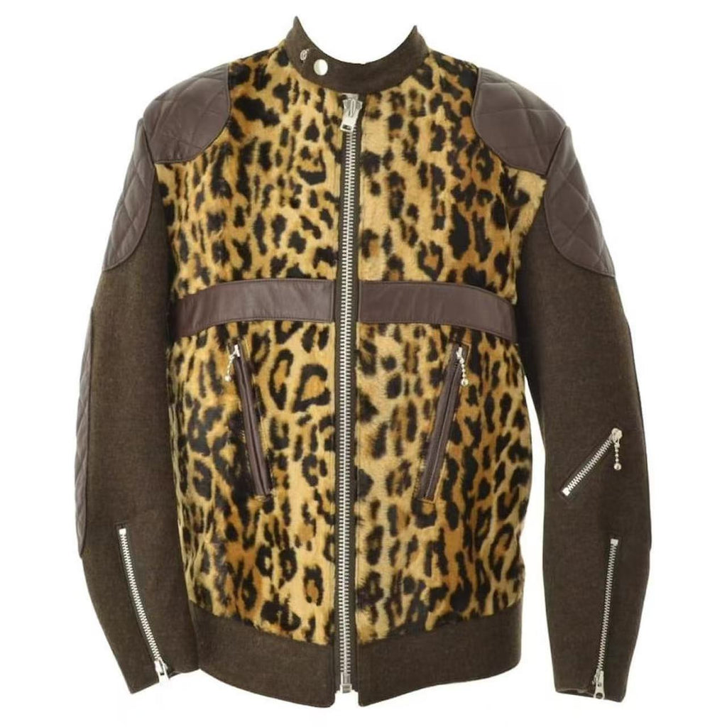 Junya Watanabe Leopard Rider Jacket