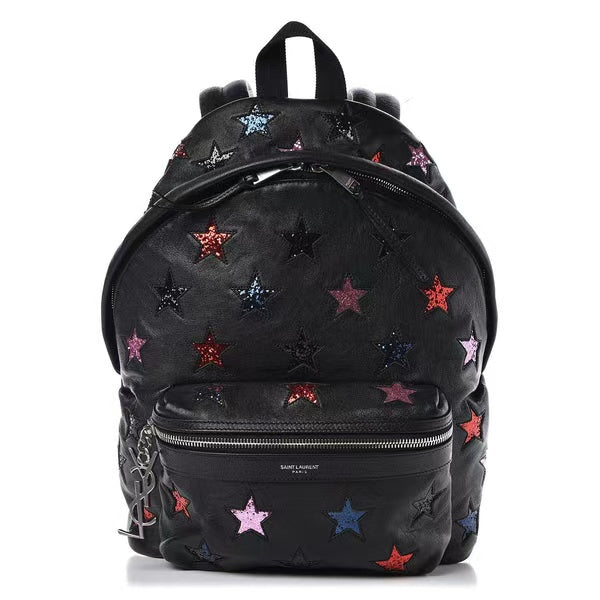 Saint Laurent Lambskin Star Backpack