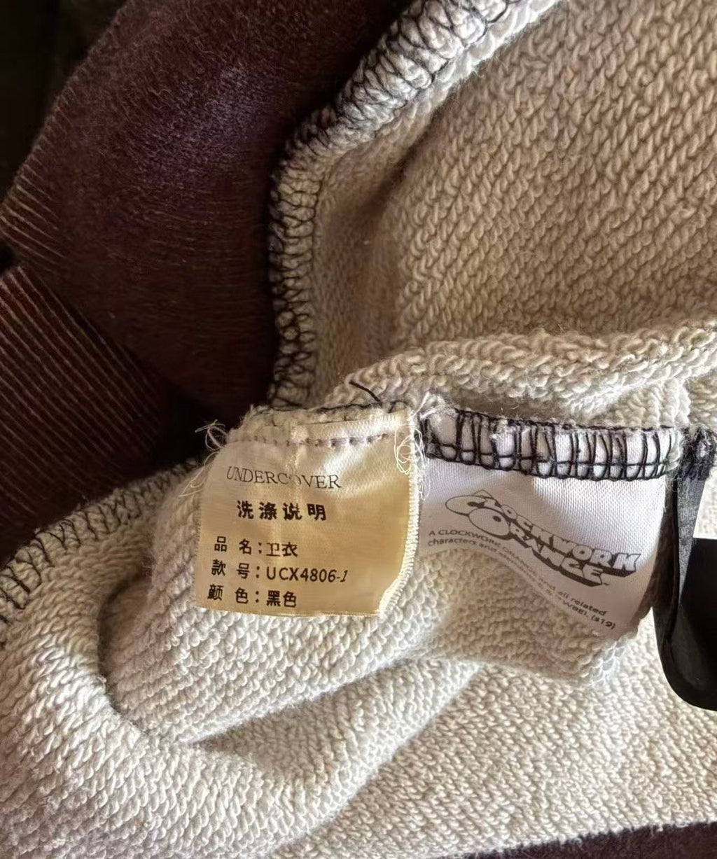 Undercover AW19 "A Clockwork Orange" Printed Hoodie