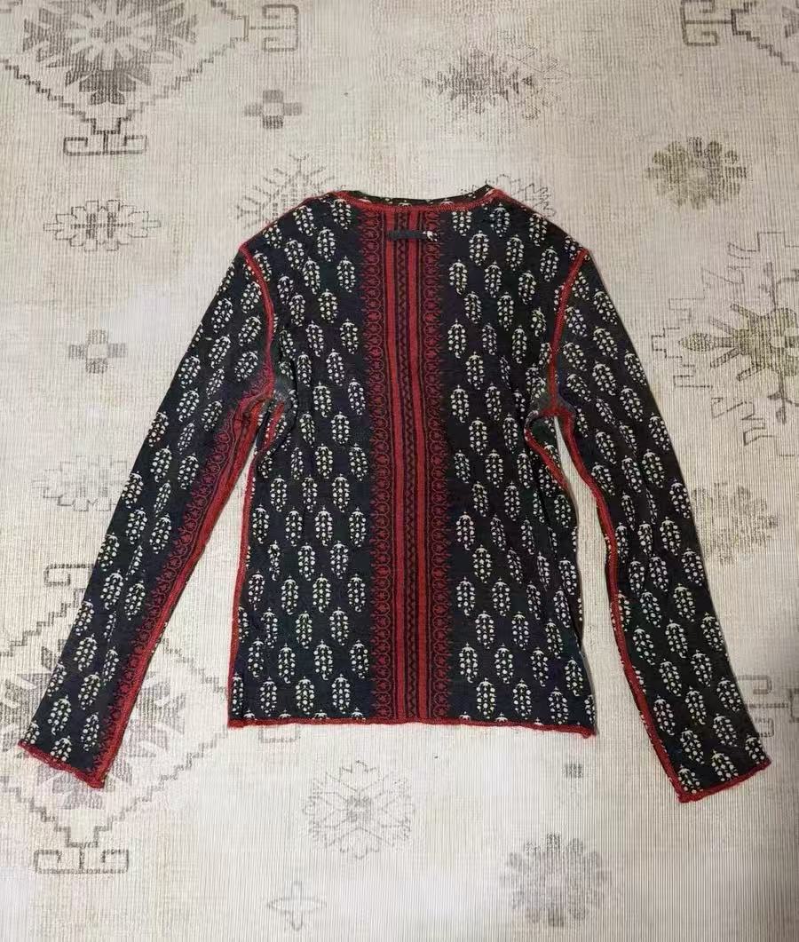 Jean Paul Gaultier 00s Graphic Long-Sleeve T-shirt