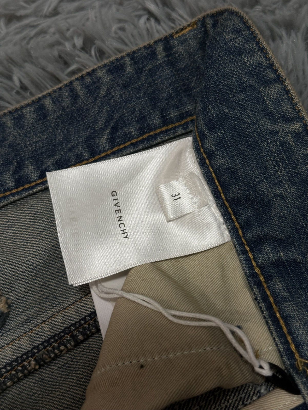 Givenchy distressed denim jeans