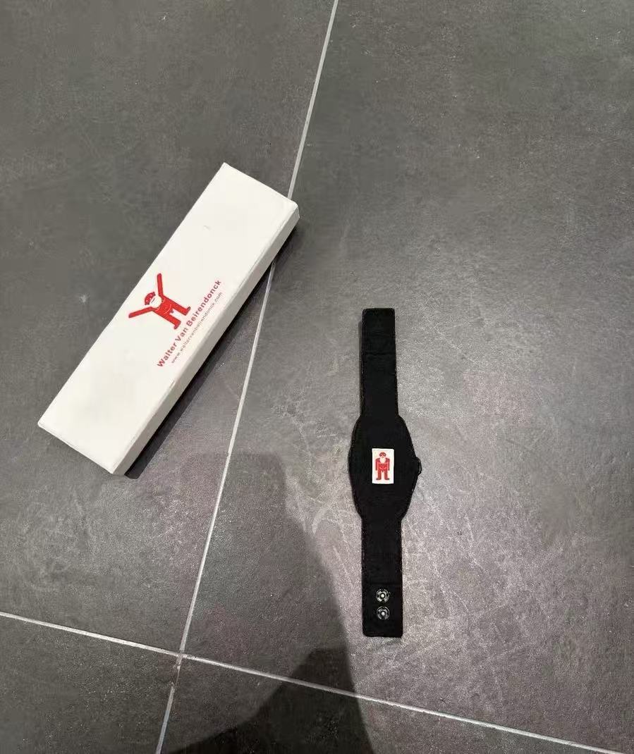 Walter Van Beirendonck Embroidered Watch Bracelet