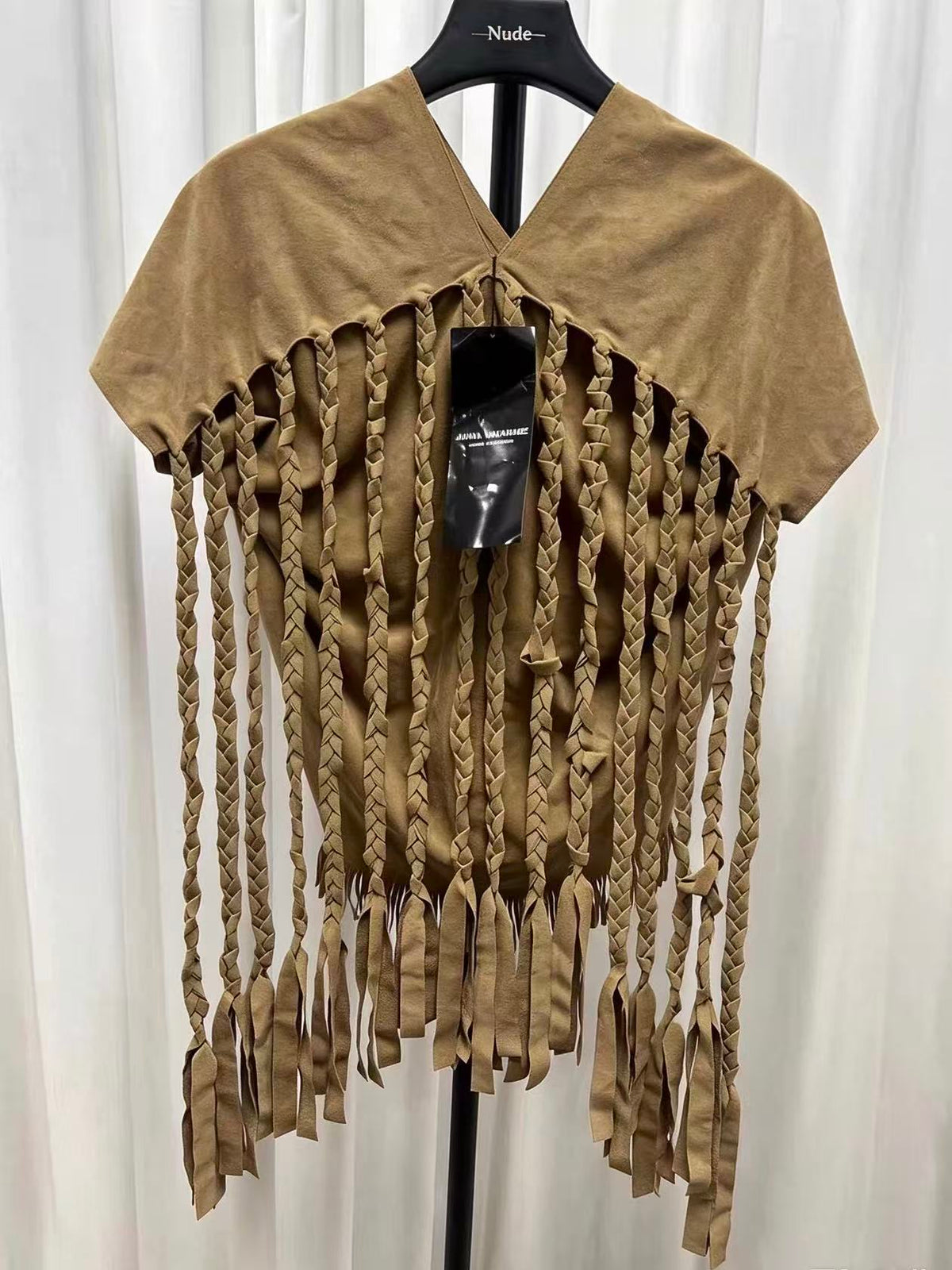 Junya Watanabe 14SS Suede Fringe Tee