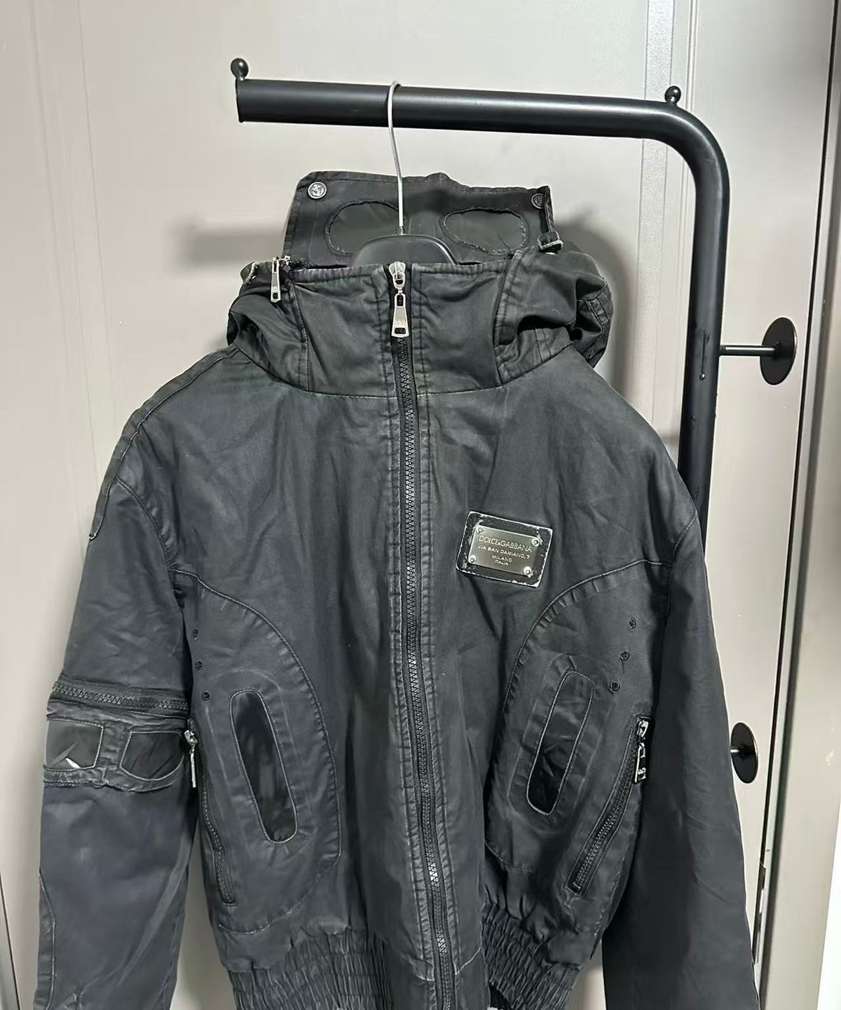 Dolce&Gabbana 03AW Goggle Bomber Jacket
