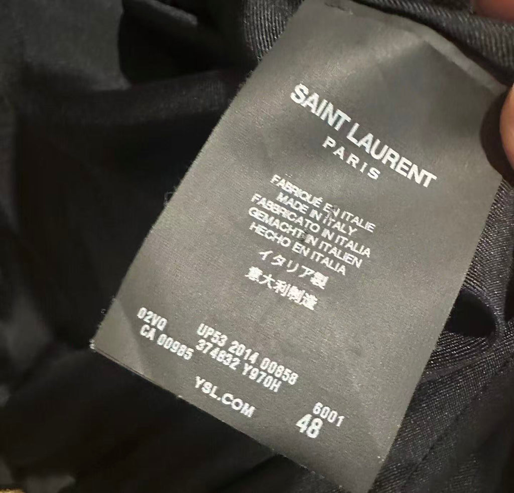 Saint Laurent 15ss Red Fireworks Jacket
