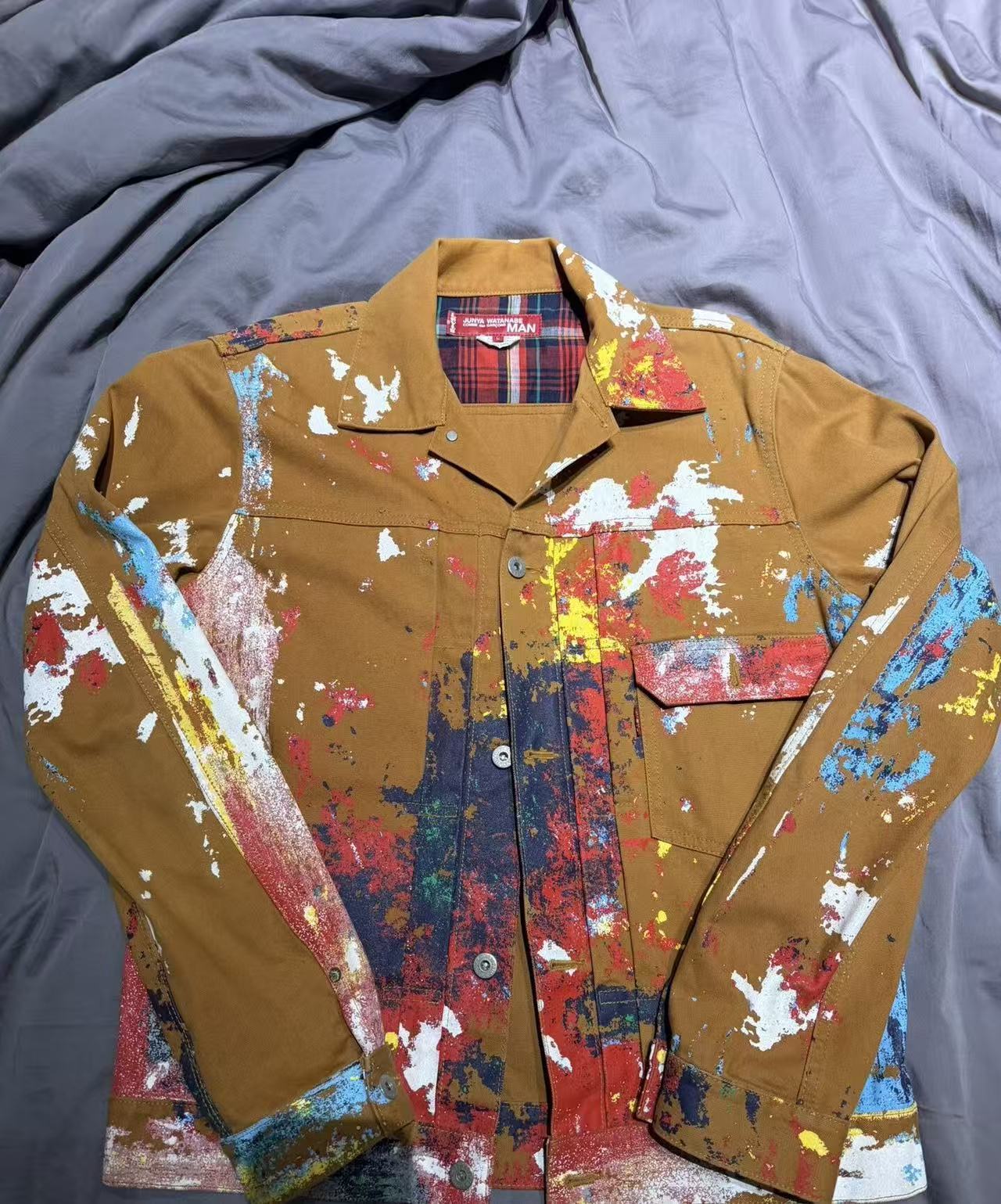 Junya Watanabe Man Levis Cotton Duck Print Jacket
