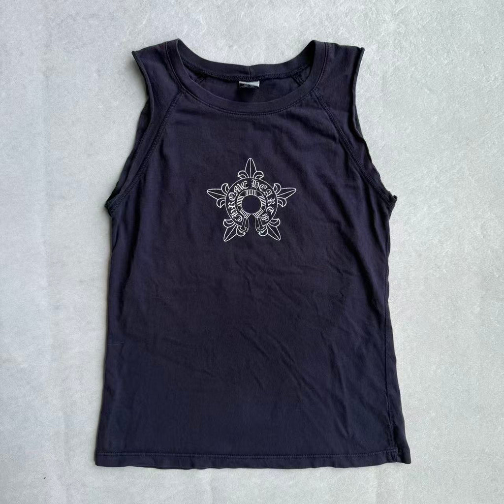 Chrome Hearts Star Fleur-de-lis Tank Top