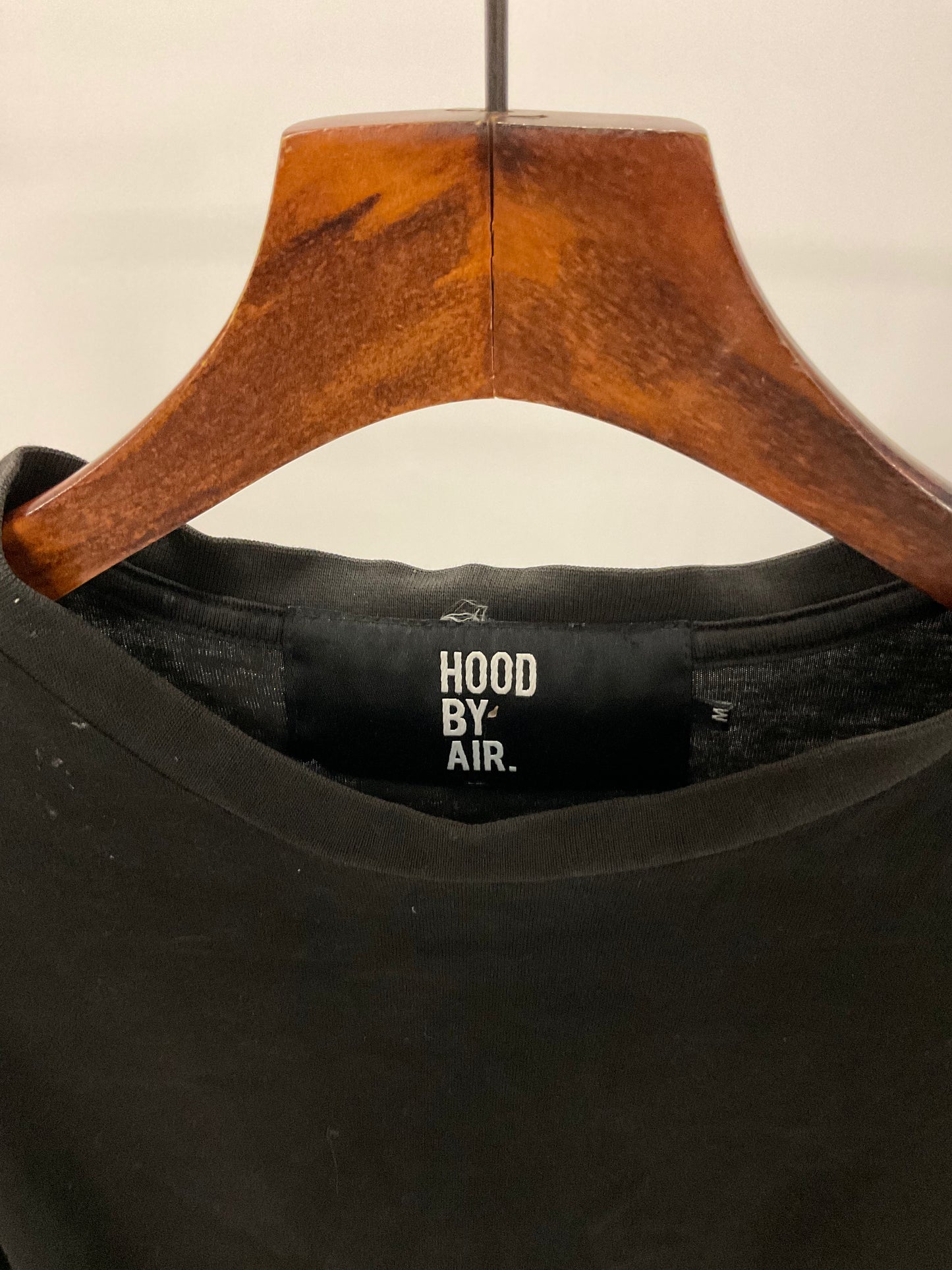 Hood by air back pain long sleeve T-shirt