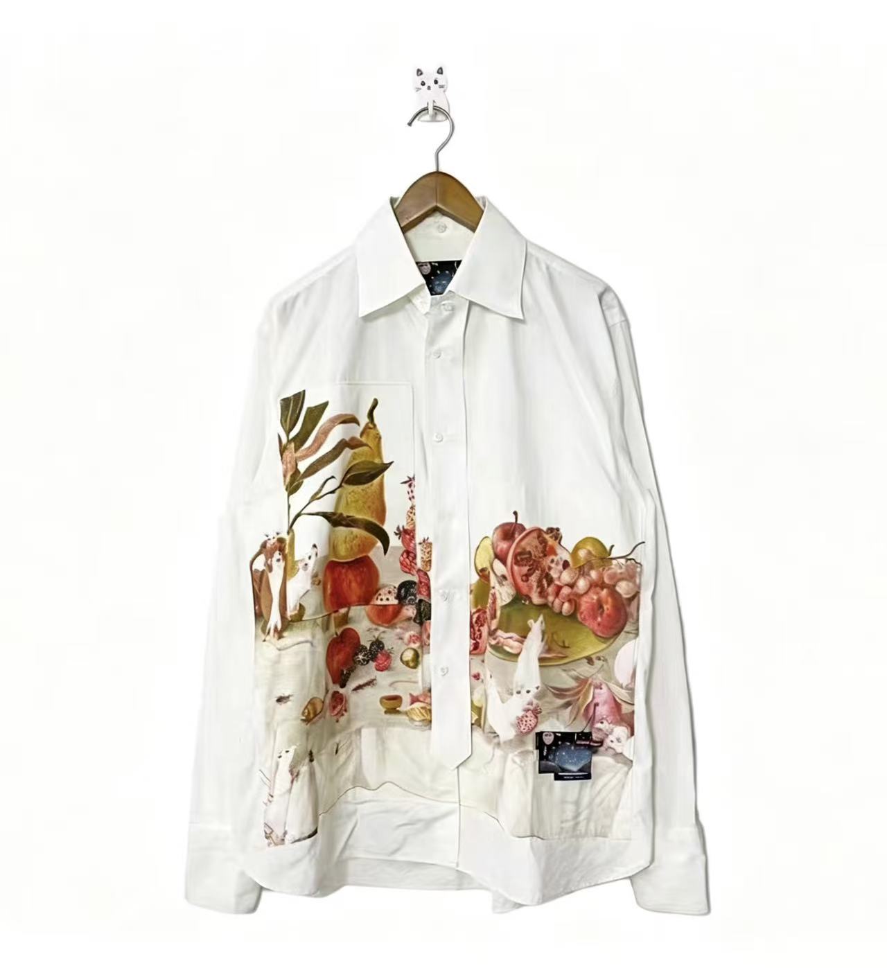 Prada 16aw Banquet Thieves Shirt
