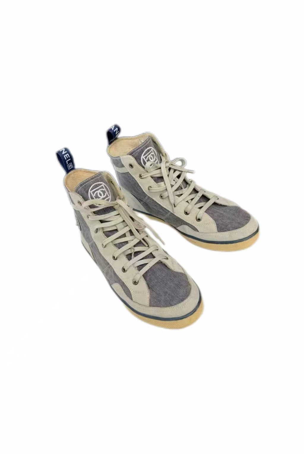 chanel resort high top sneaker