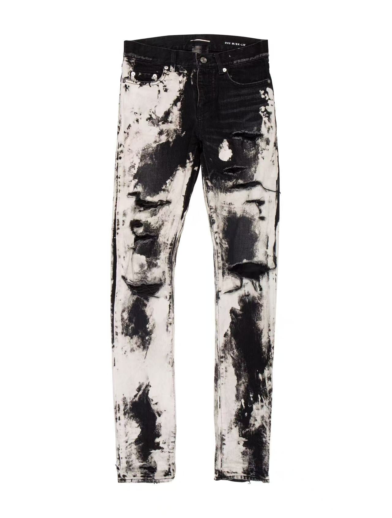 Saint Laurent 16ss D02 Bleached Jeans