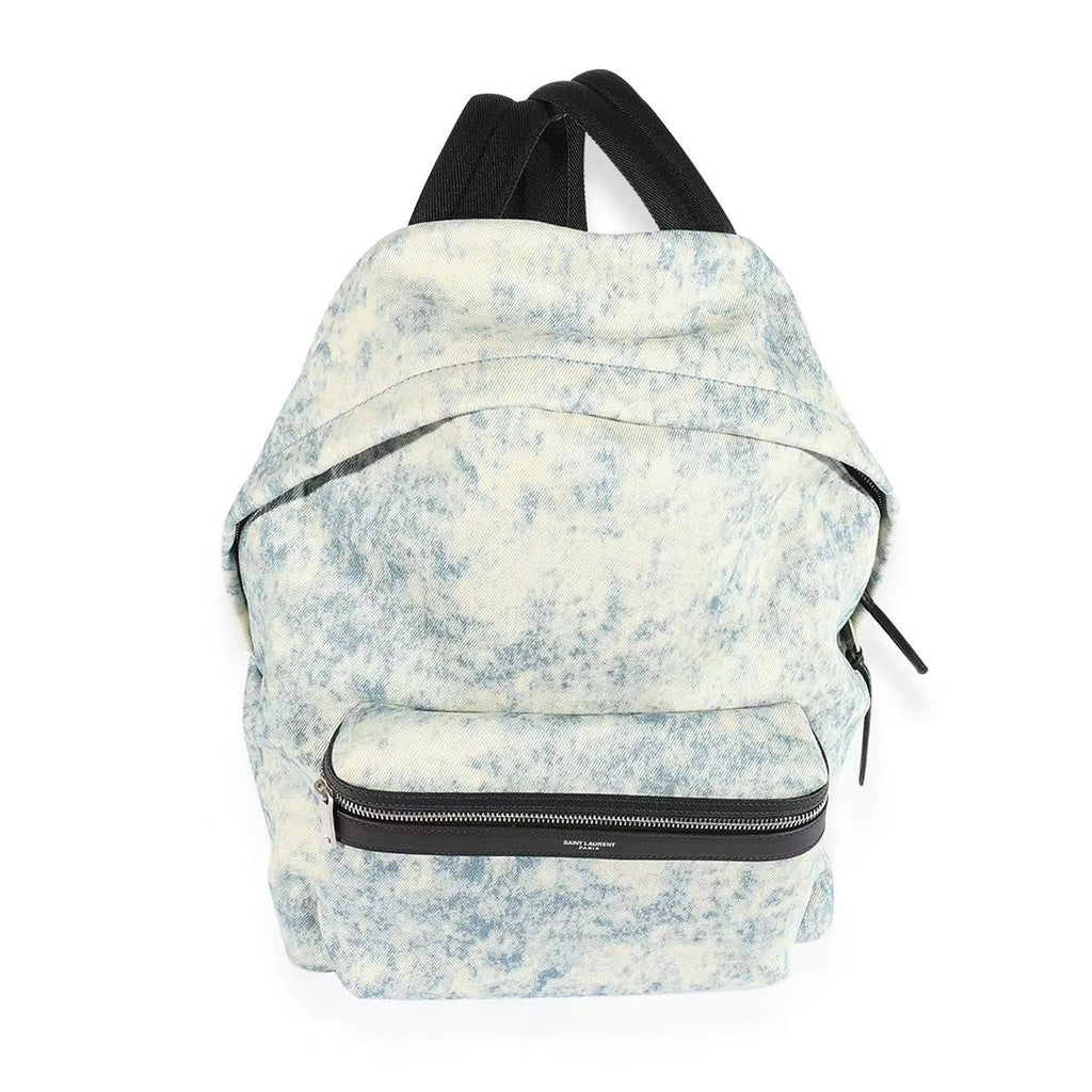 Saint Laurent Acid Wash City Backpack