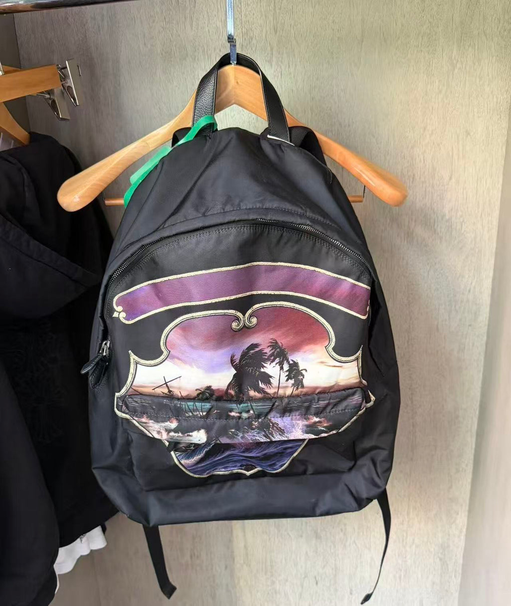 Givenchy Hawaiian Print Backpack