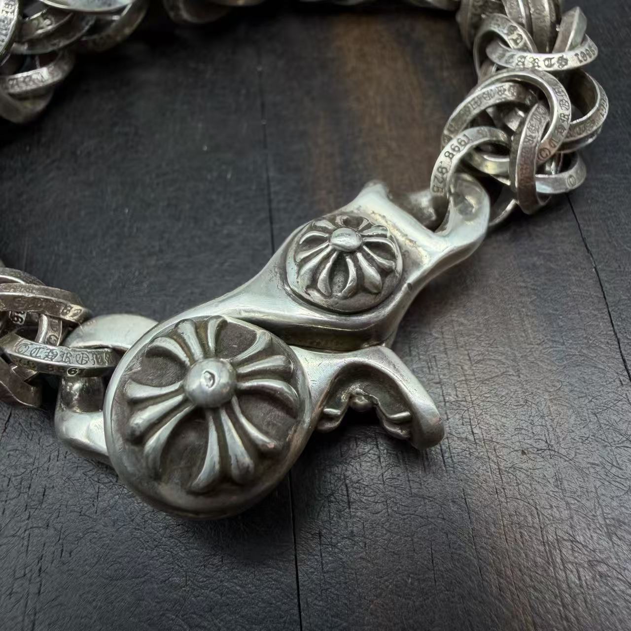 Chrome Hearts Double B Ring Bracelet