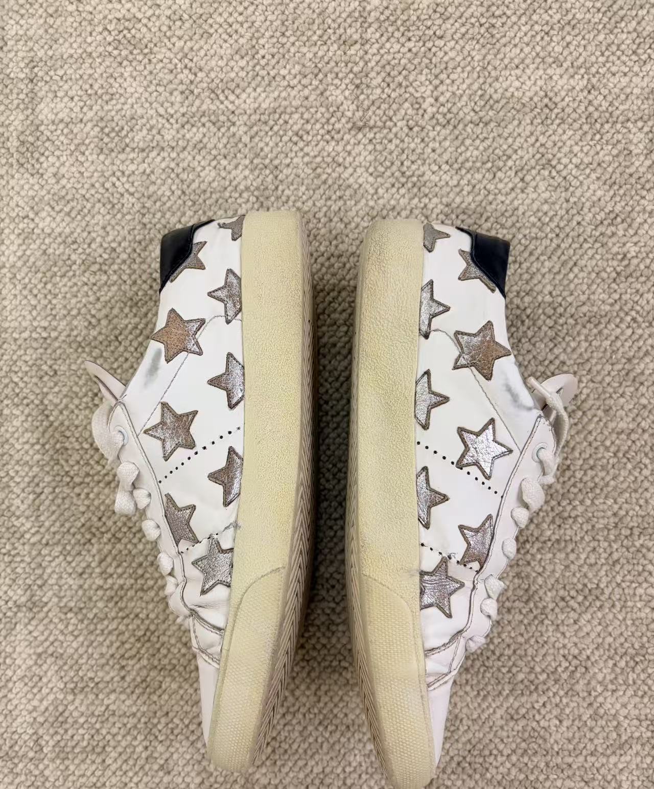 Saint Laurent Court Classic Star Sneakers