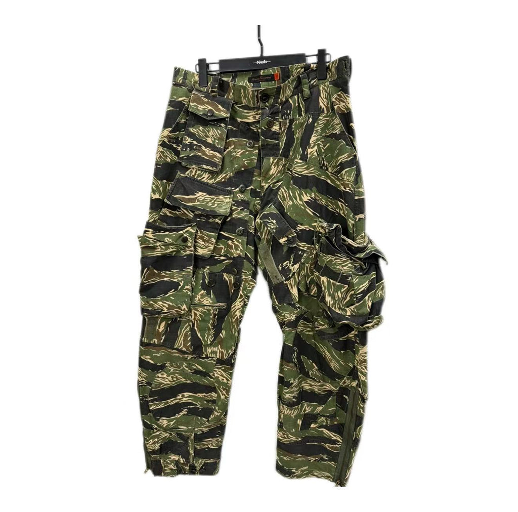 Undercover 05SS Reconstructed Tiger Camo Cargos