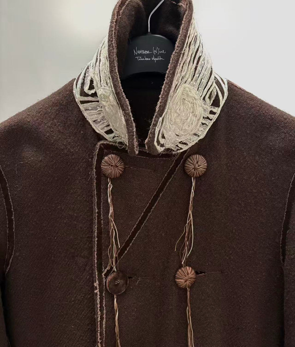 Number Nine 09AW Embroidered Napoleon Jacket