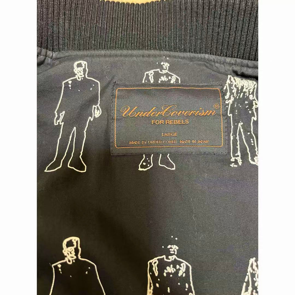 Undercover 02AW Witch’s Cell Division Velour Cross Jacket