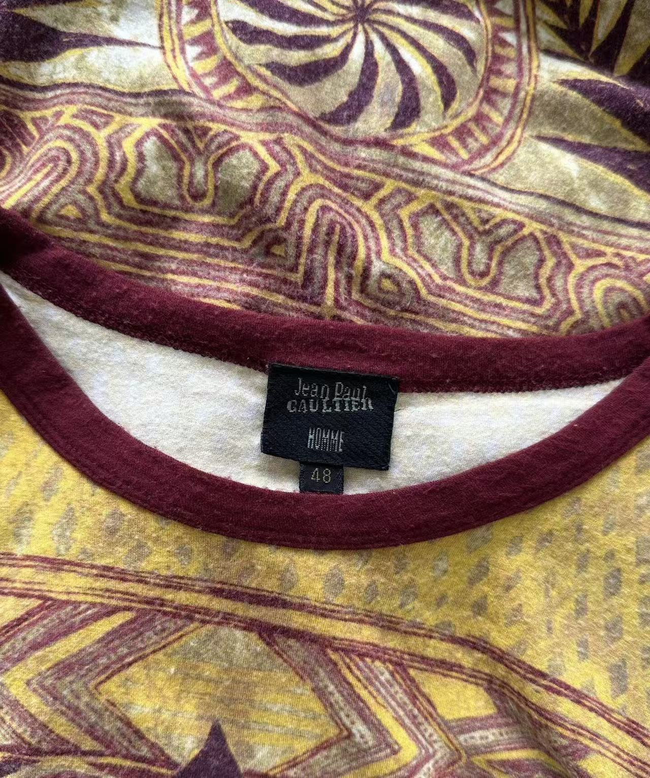 Jean Paul Gaultier 03SS Tribal Print Tee