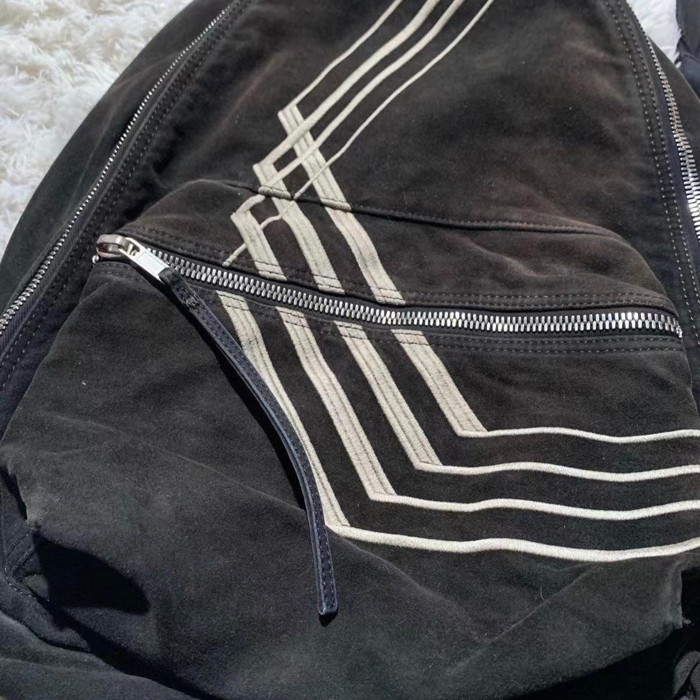 Rick Owens DRKSHDW geopatch backpack