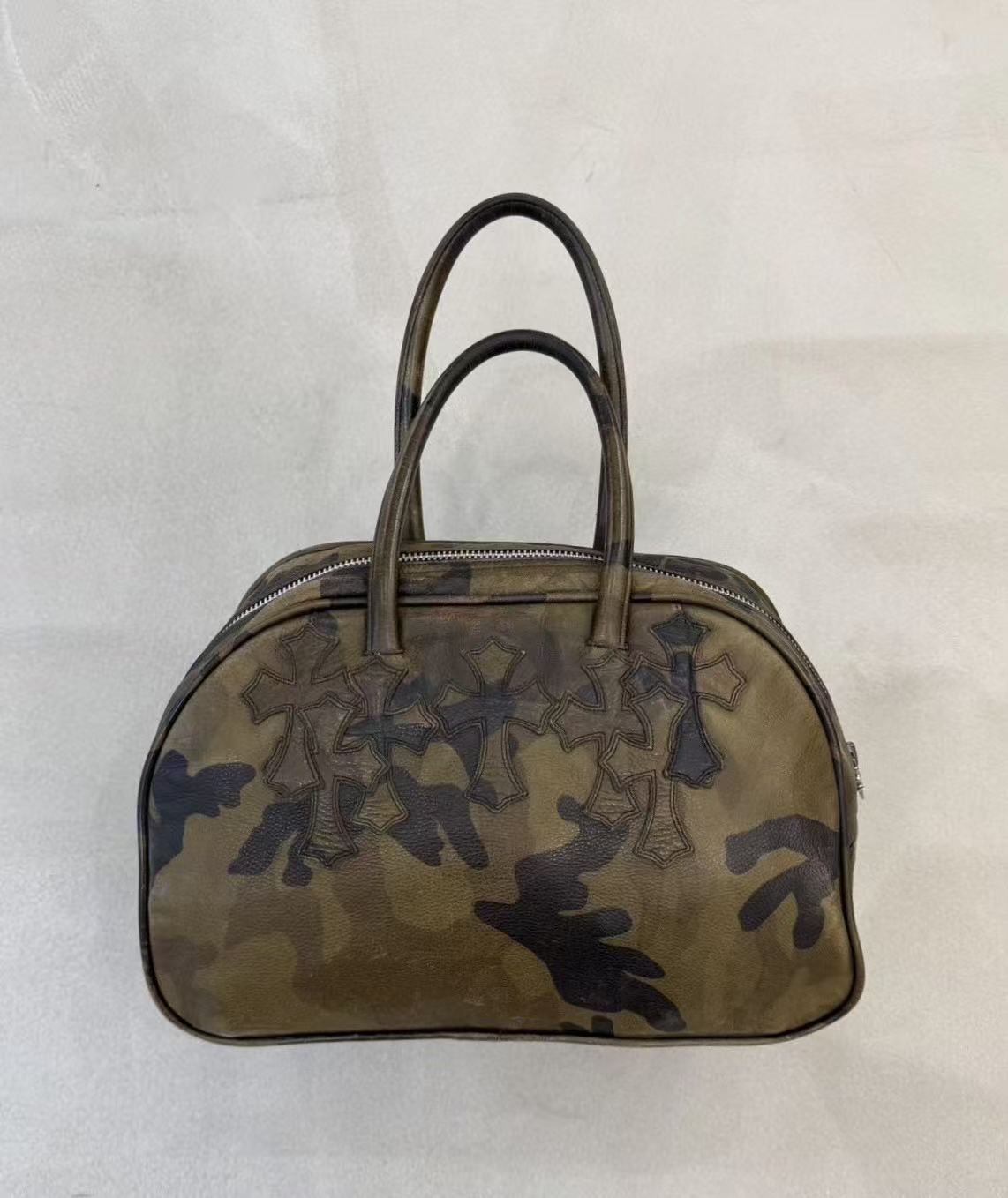 Chrome Hearts Leather Gym Bowling Bag