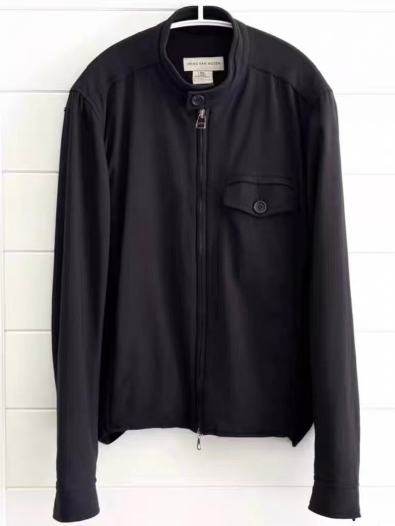 Dries Van Noten Moto Work Jacket