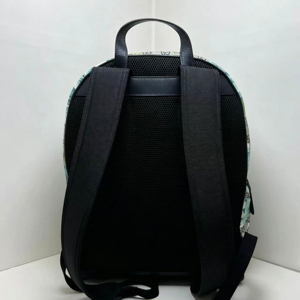 Gucci GG Supreme Monogram Blooms Small Day Backpack