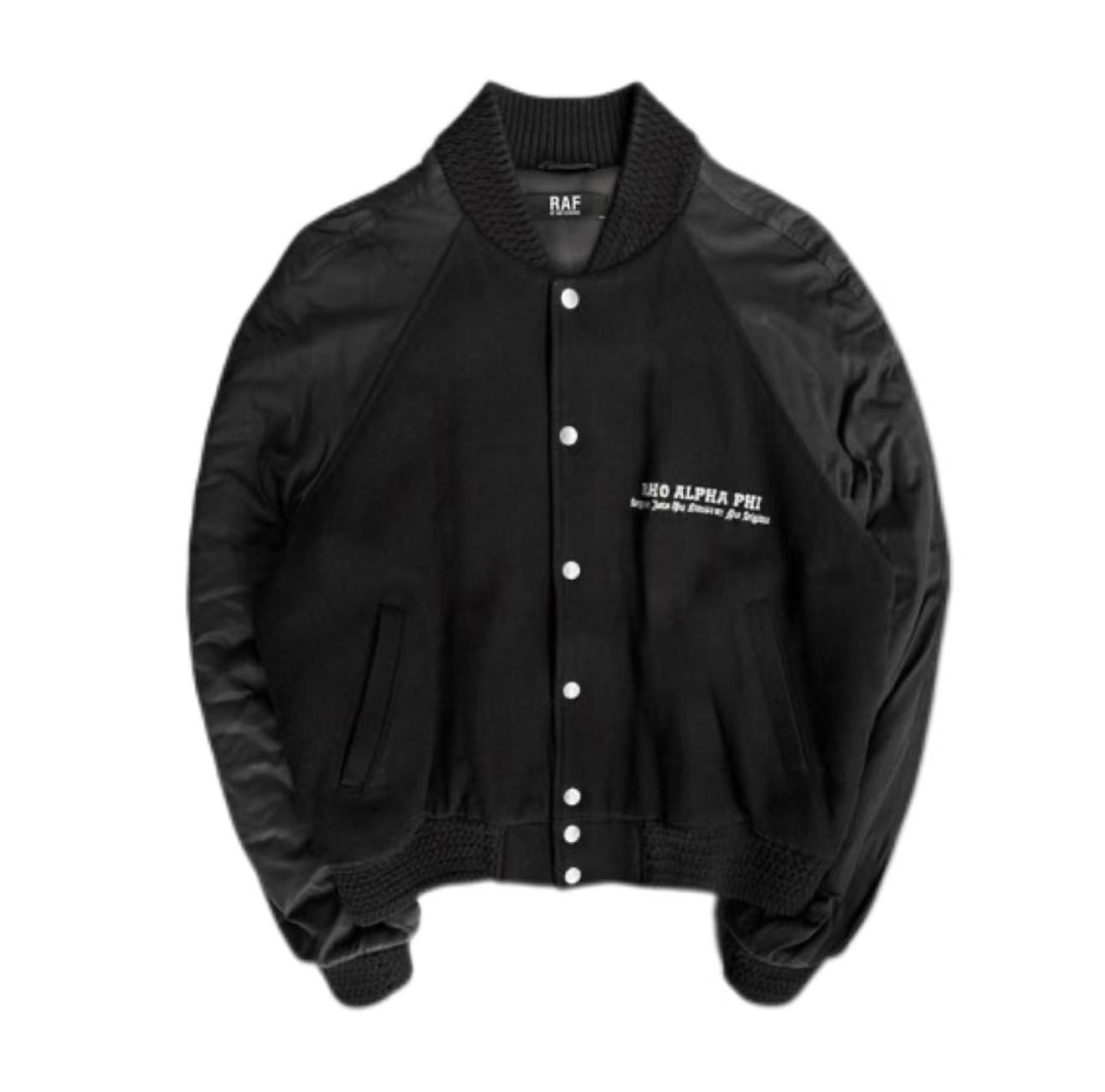 Raf by Raf Simons 06AW Ashes & Heroes Varsity Jacket