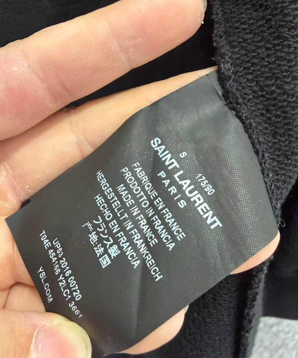 Saint Laurent 17SS Sweat Dreams Zip Up Hoodie