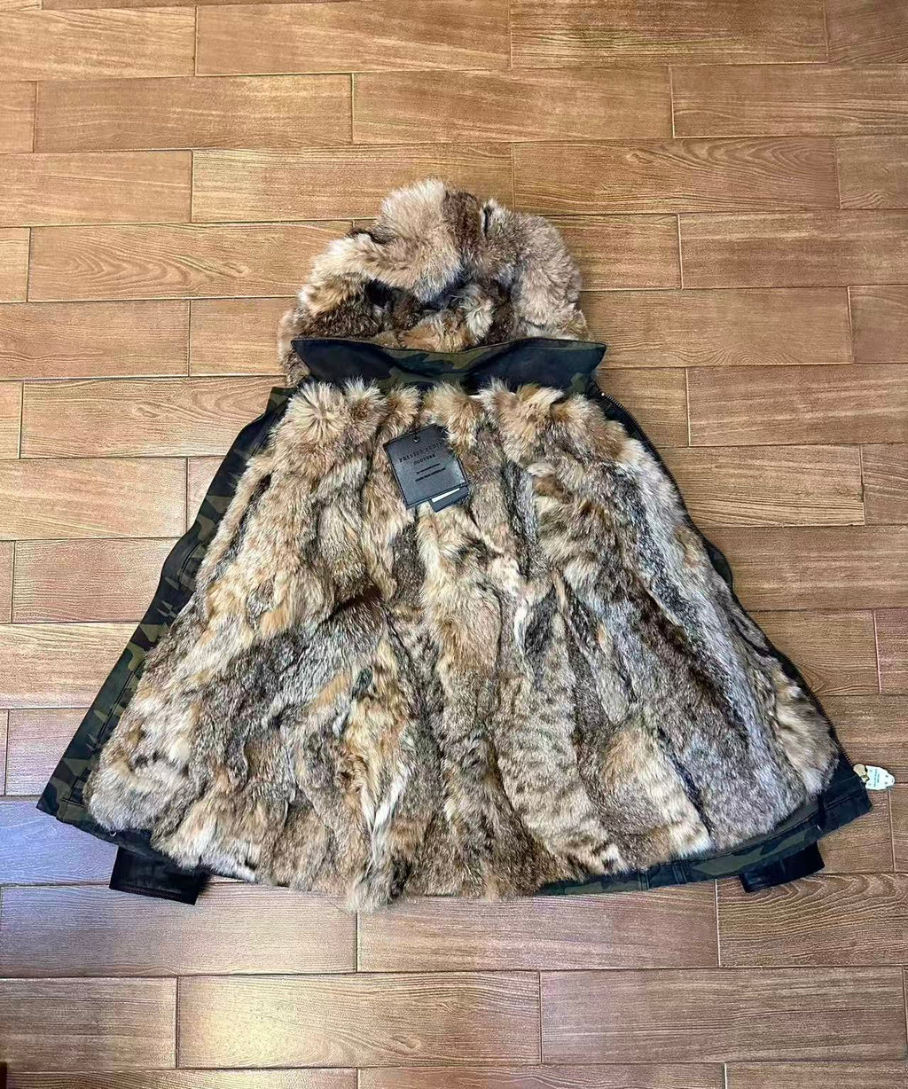 Philipp Plein FW15 Camouflage Parka