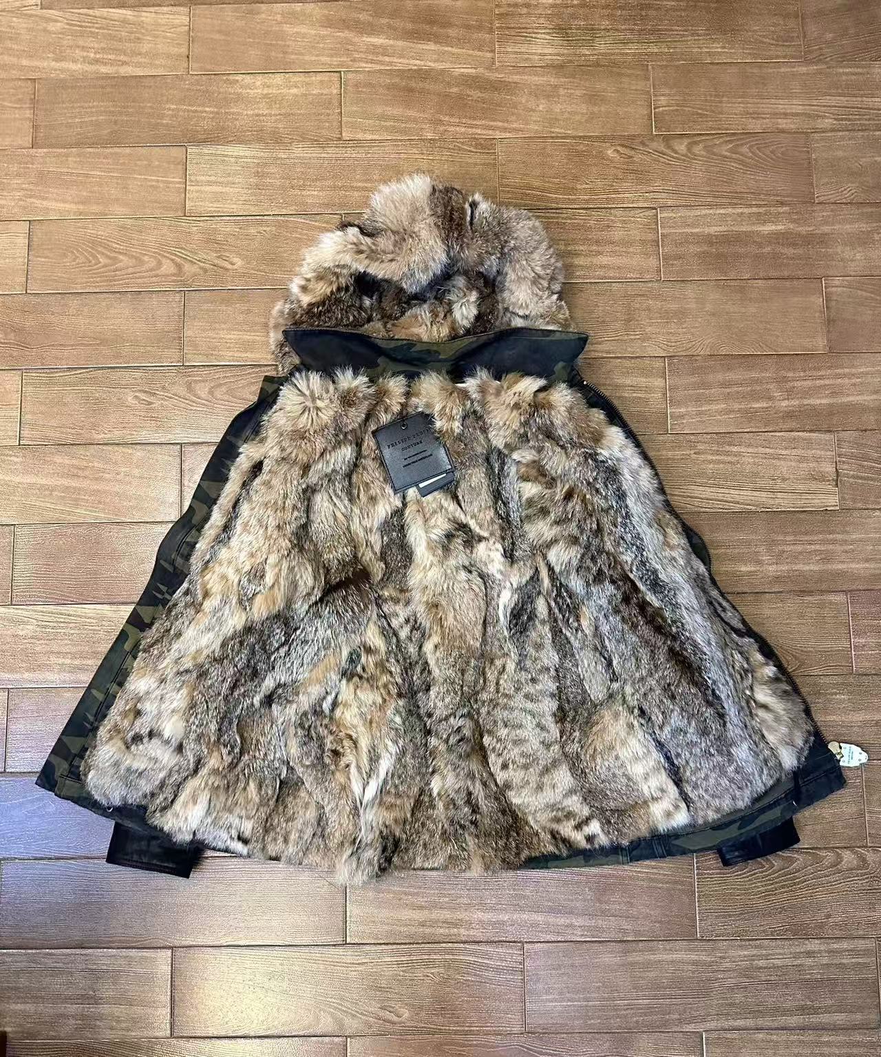 Philipp Plein FW15 Camouflage Parka