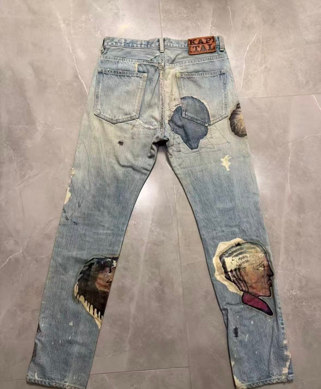 Kapital Kountry 14Oz Africa Elements Denim