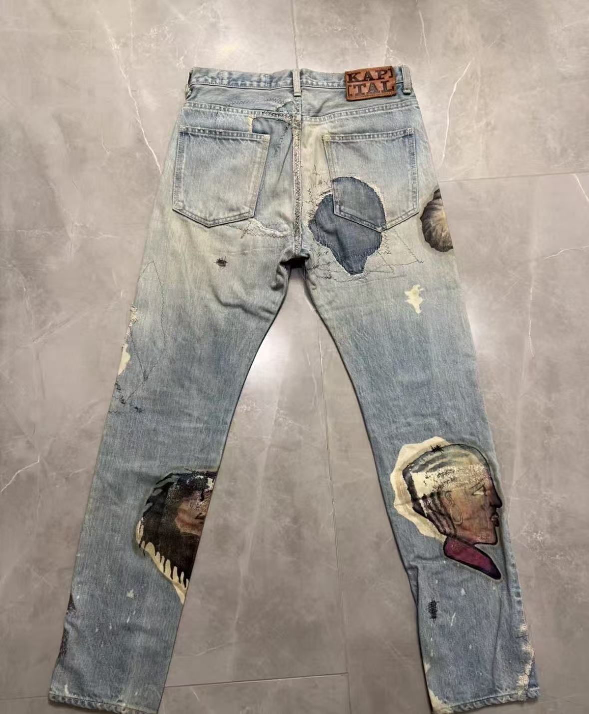 Kapital Kountry 14Oz Africa Elements Denim
