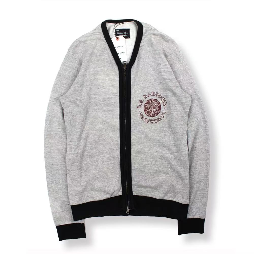 Number (N)ine AW08 Hardcore University Zip Cardigan