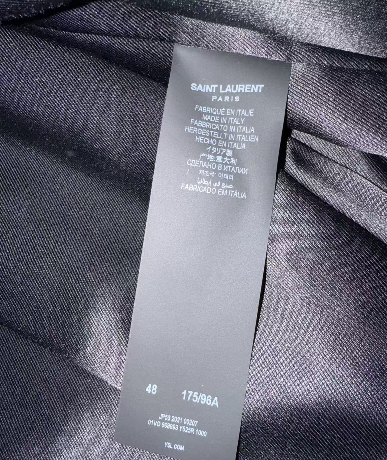 Saint Laurent Teddy Jacket