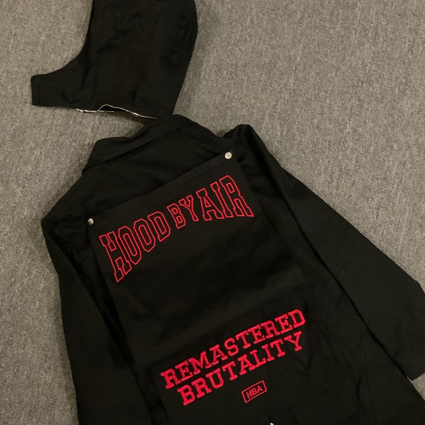 Hood by air remastered brutality parka