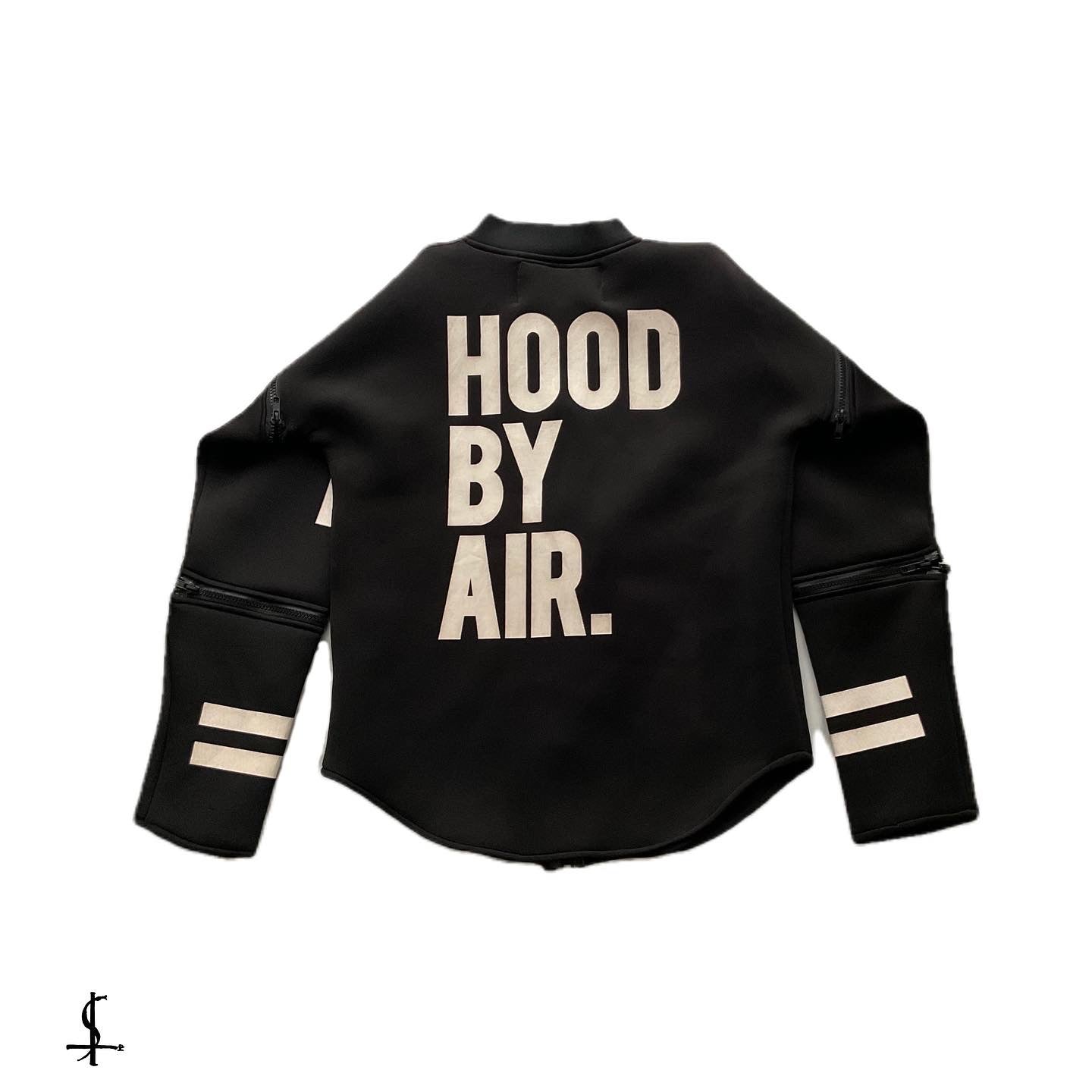 Hood by air foam zip up