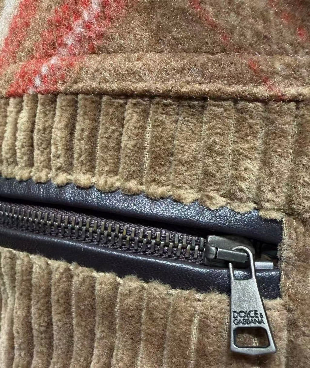 Dolce&Gabbana Corduroy Patchwork Jacket