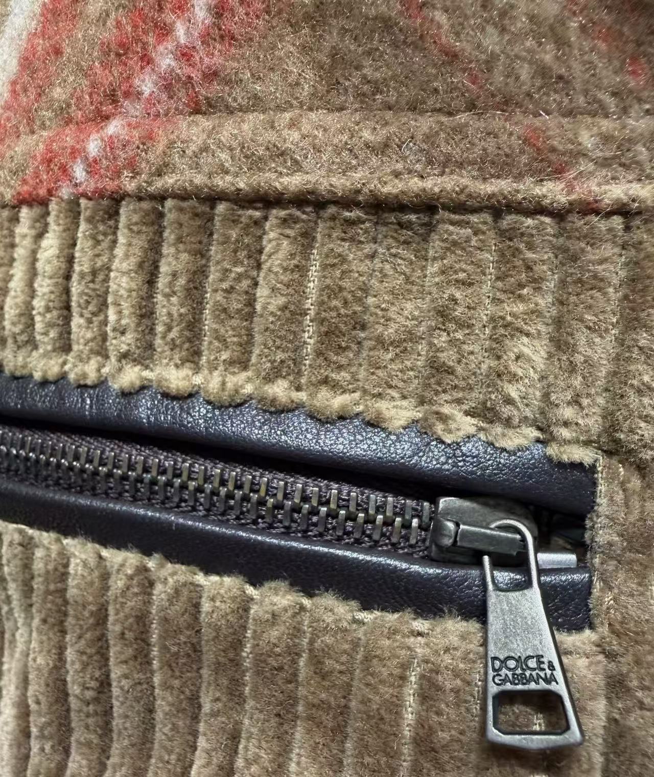 Dolce&Gabbana Corduroy Patchwork Jacket