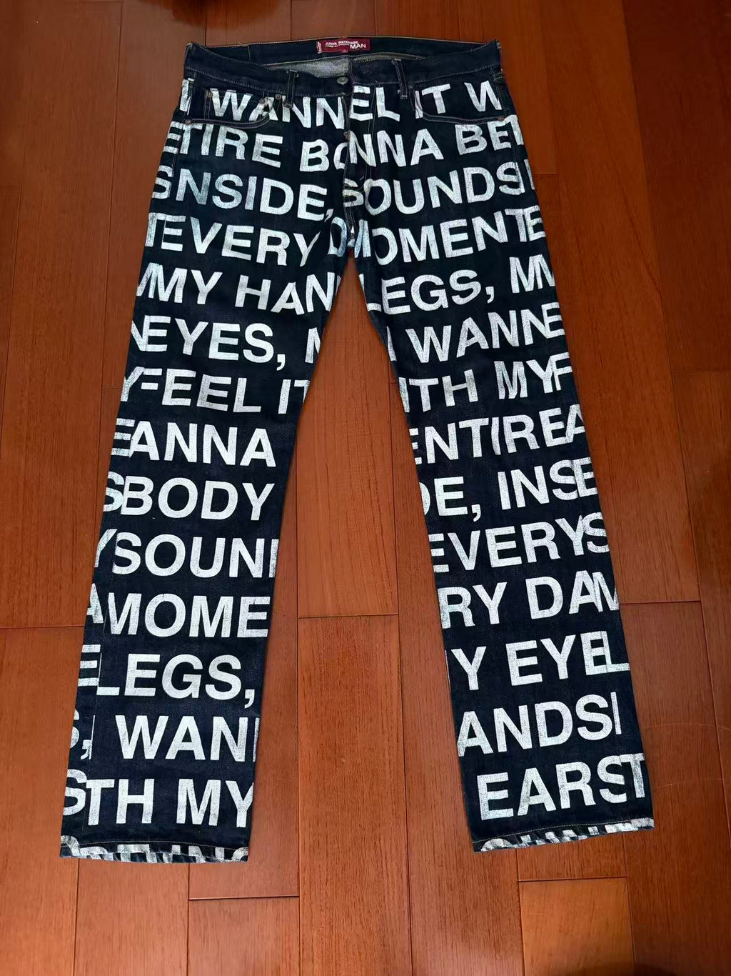 Junya Watanabe Levis 17ss Poem Denim
