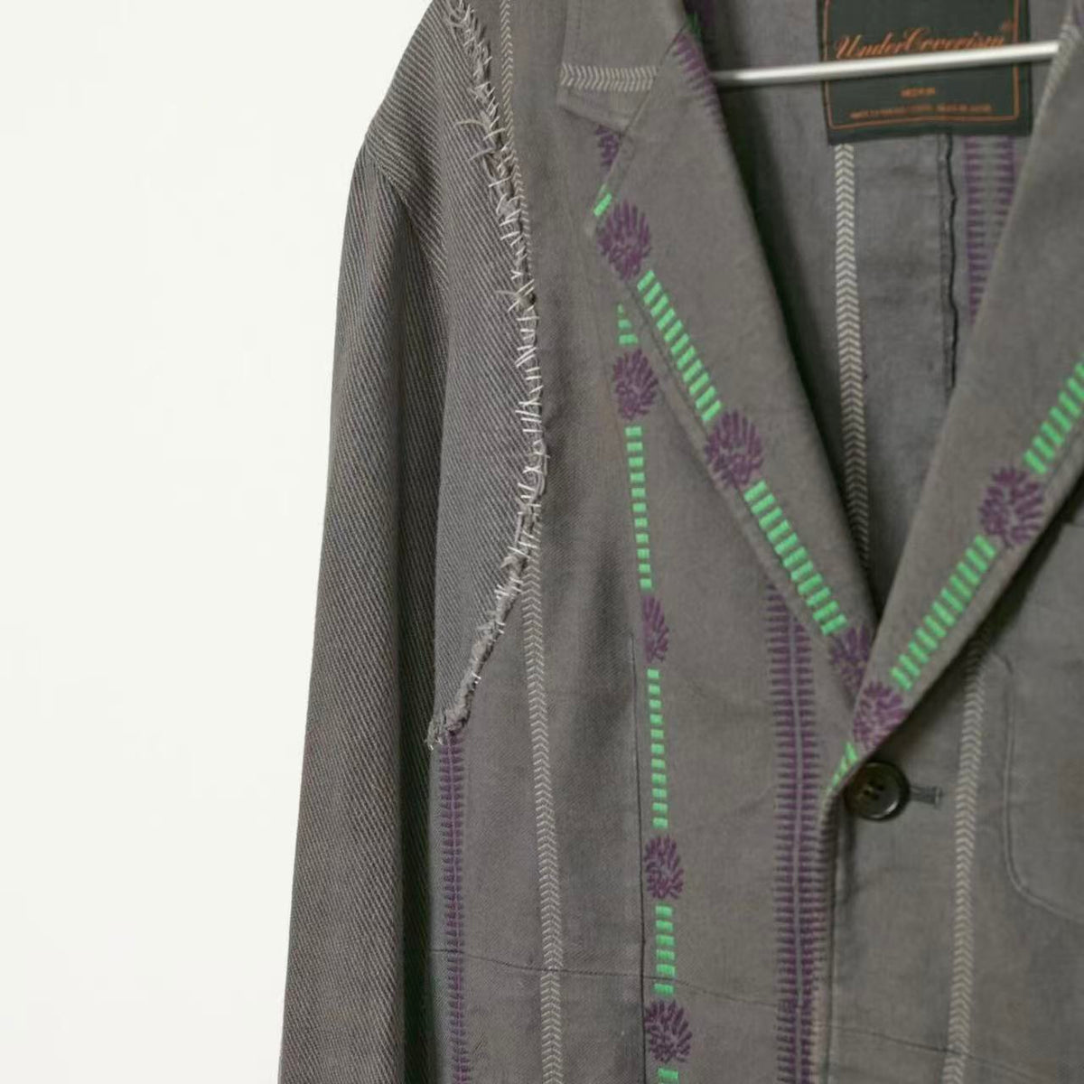 Undercover 03SS Scab Giz Pattern Tailored Jacket