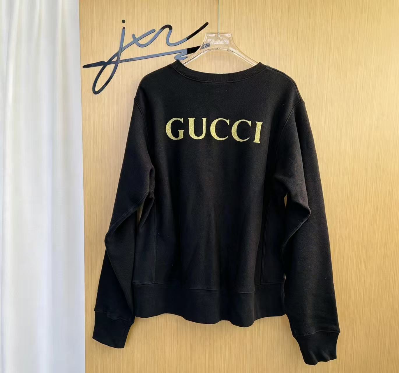 Gucci 18SS AC/DC Print Crewneck Sweatshirt
