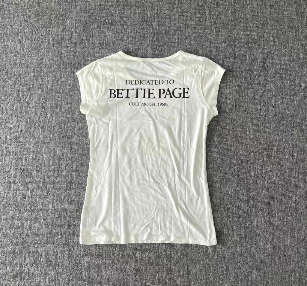 hysteric glamour bettie page photo tee
