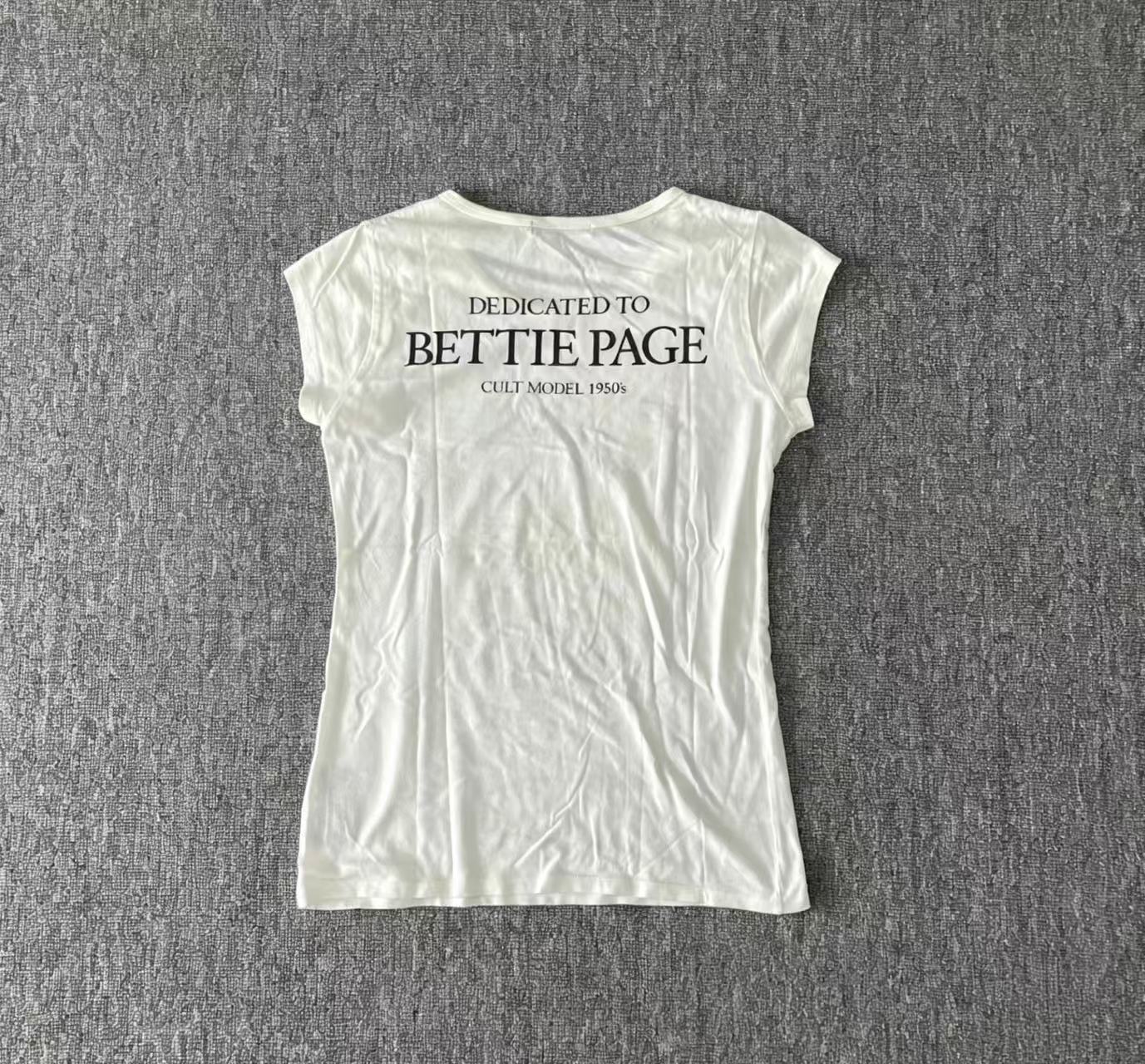 hysteric glamour bettie page photo tee