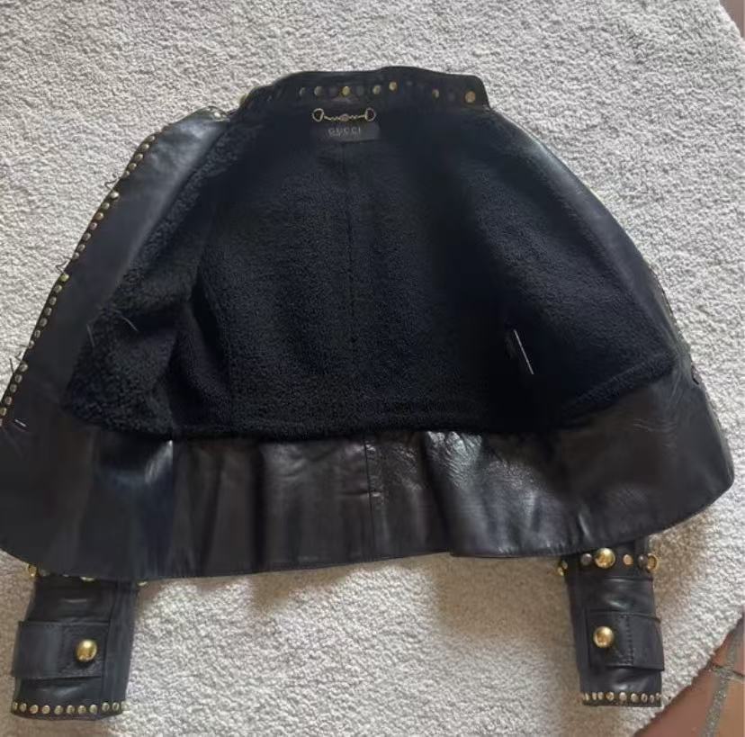 Gucci By Frida Giannini 08AW Leather Jacket