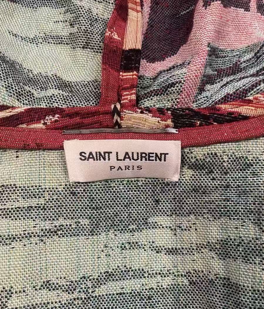 Saint Laurent 16SS Palm Tree Cape Jacket